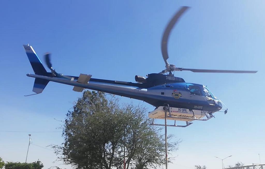 Se les cae un rifle desde el helicóptero de la Policía de Guadalajara