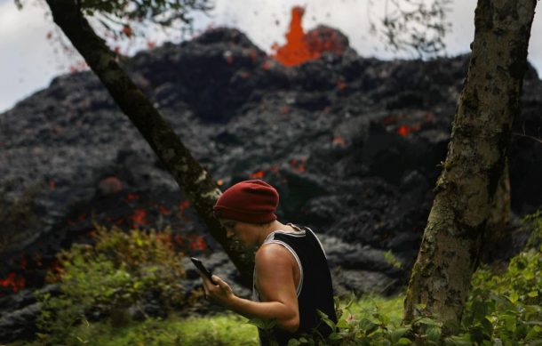 Volcán Kilauea reinicia en etapa de erupción