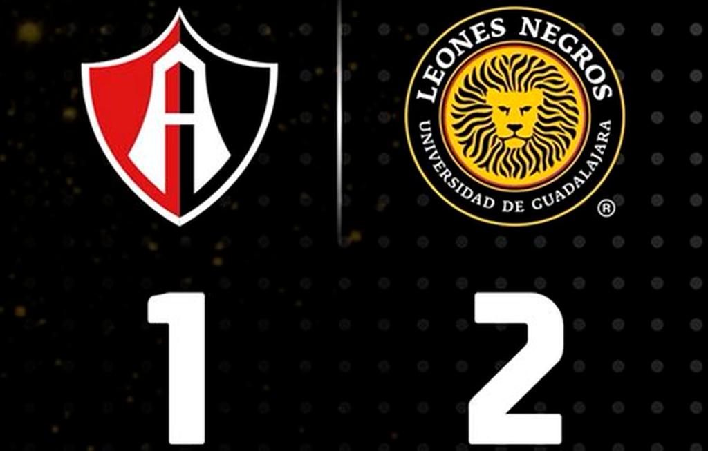 Leones Negros vencen 2-1 al Atlas y consiguen su primer triunfo en la Copa  MX | Notisistema