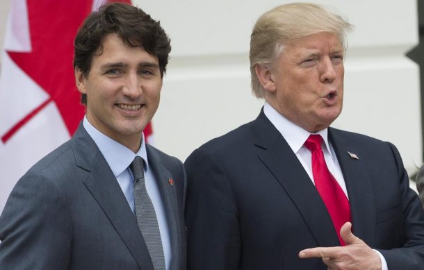 Llamada entre Trump y Trudeau terminó en discusión