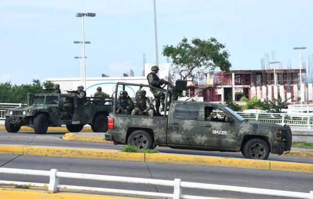 Despliegan operativo de seguridad en Culiacán