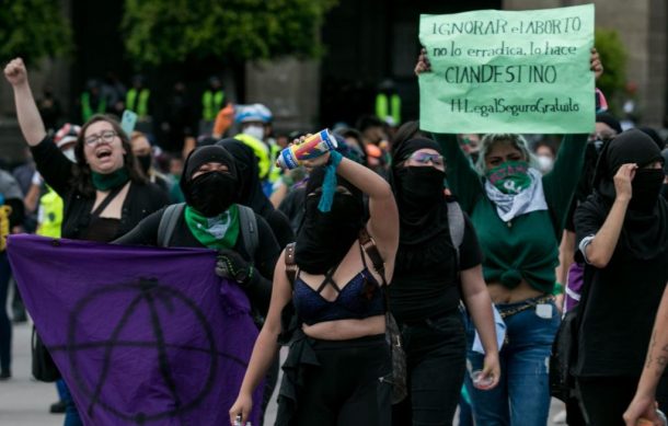 Piden que las protestas feministas sean pacíficas