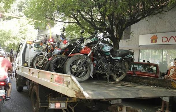 Operativo en “El Baratillo” deja 10 motocicletas aseguradas