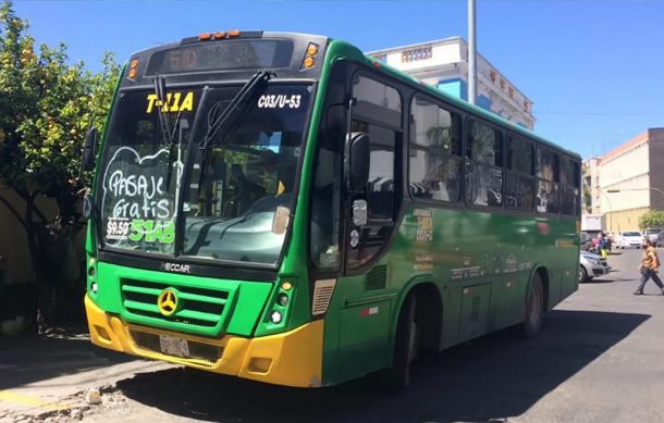 Cambian de trayecto 29 rutas en zona del Parque Agua Azul