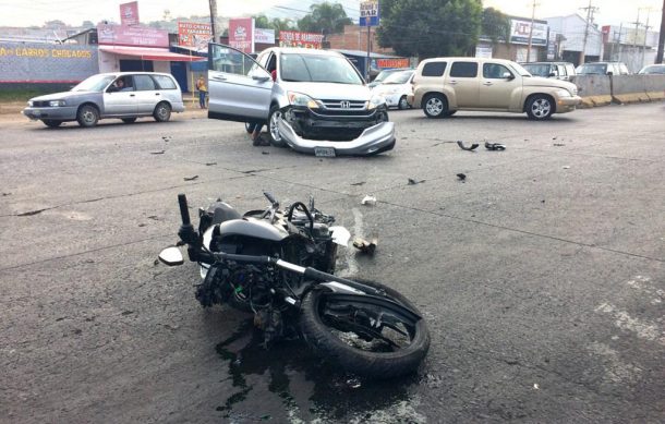 A la baja accidentes que involucran motociclistas