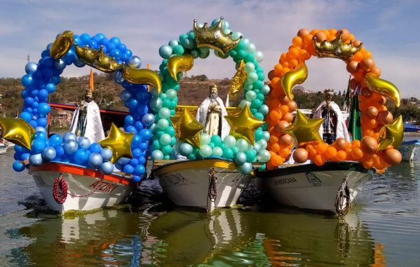 Inician fiestas por Día de Reyes en Cajititlán