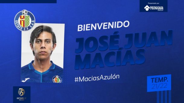 J. J. Macías quedaría fuera del Getafe de España