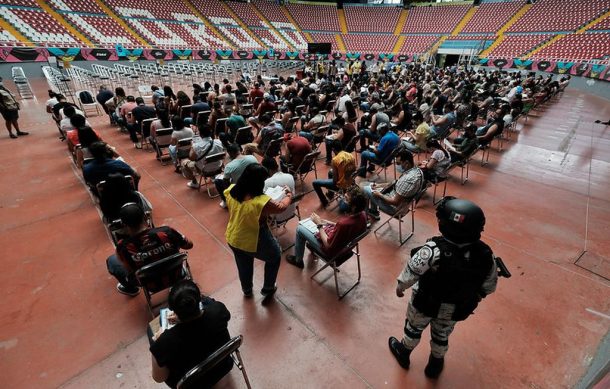 Se registra este lunes récord de vacunas anti-Covid aplicadas en Auditorio Benito Juárez