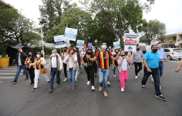 Mantendrá UdeG sus marchas hacia Casa Jalisco