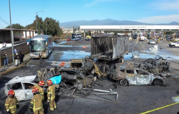 Lamenta Presidente fatal accidente en autopista México-Puebla