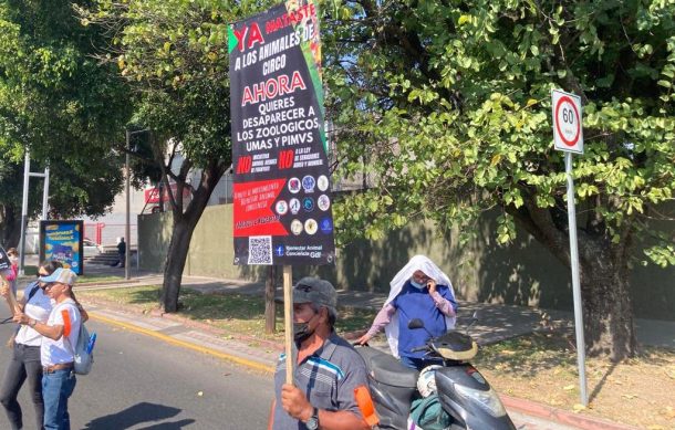 Protestan contra la iniciativa de Ley Federal de Bienestar Animal