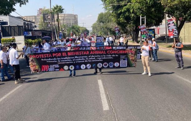 Se manifiestan en contra de la Ley Federal de Bienestar Animal