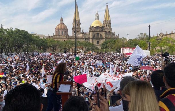 Centro regresa a la normalidad tras mitin de la UdeG