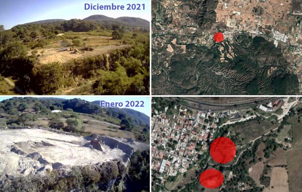 Denuncian daños ambientales en predio de la zona de amortiguamiento de La Primavera