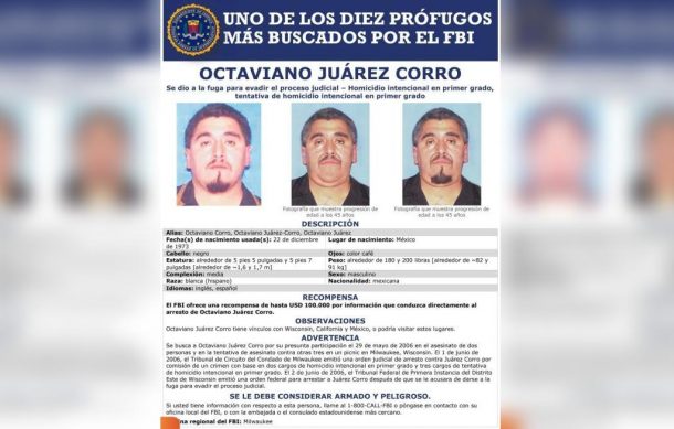 Detienen en Zapopan a objetivo prioritario del FBI