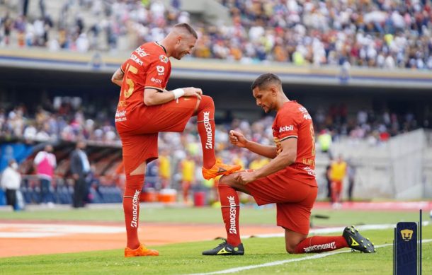 Pumas vence al León 2-1 en CU