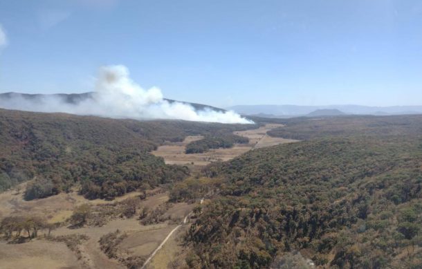 Se registra incendio en el Bosque de La Primavera