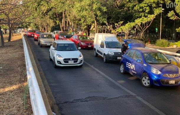 Choques afectan la circulación en la ciudad