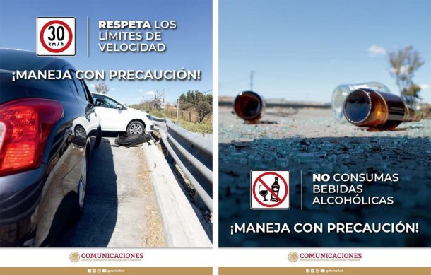 Lanzan campaña para reforzar la seguridad en carreteras