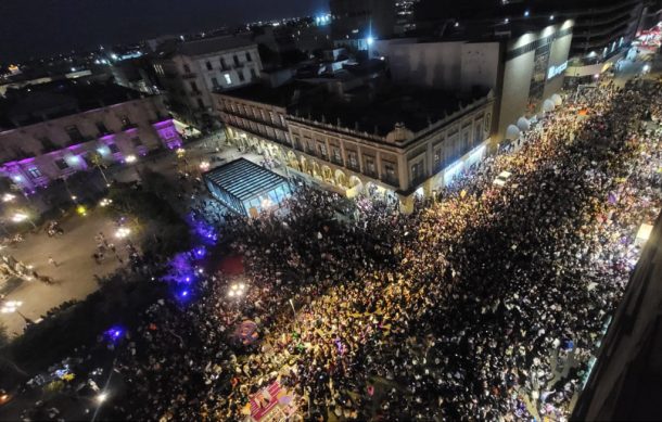 Salieron a las calles 20 mil mujeres en Jalisco