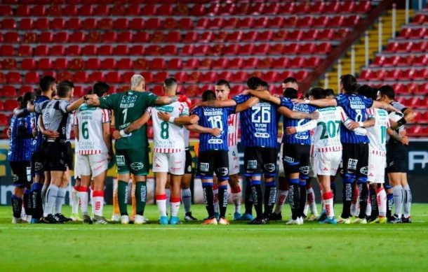 Necaxa vence 1-0 a Querétaro al iniciar jornada y manifestaciones de paz en la Liga MX