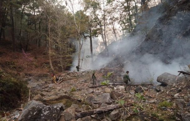 Incendio en Sierra de Santiago ha consumido mil 200 hectáreas