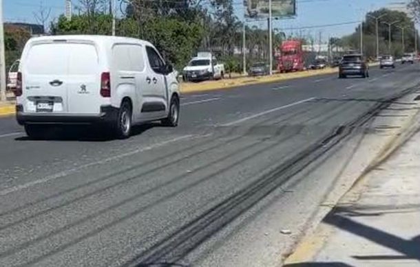 Tras atropellamiento de joven, instalan topes afuera de Secundaria 27 Mixta