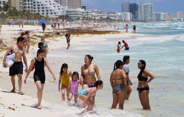 Reportan aumento de turismo en Quintana Roo