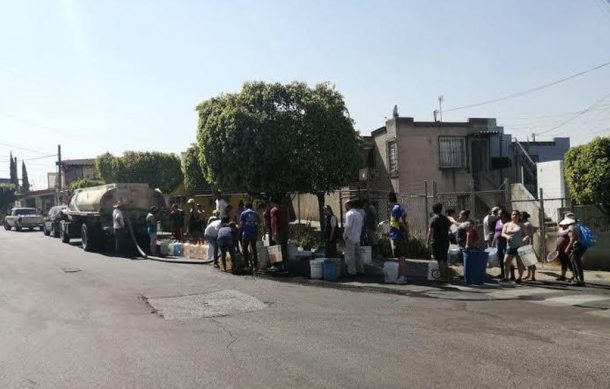 En Valle de la Misericordia cumplen nueve días sin agua