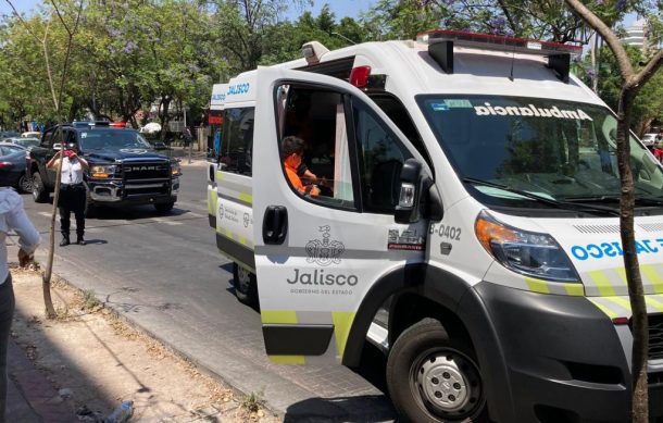 Se accidentan policías estatales en avenida Chapultepec