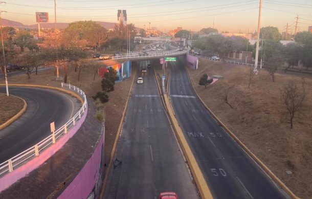 Irreconocibles las vialidades esta mañana en ZMG