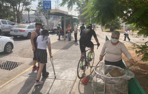 Provoca confusión tramo de ciclovía en avenida Guadalupe