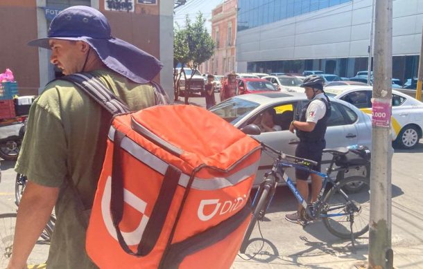 Incidente vial provoca movilización de policías en Centro de Guadalajara