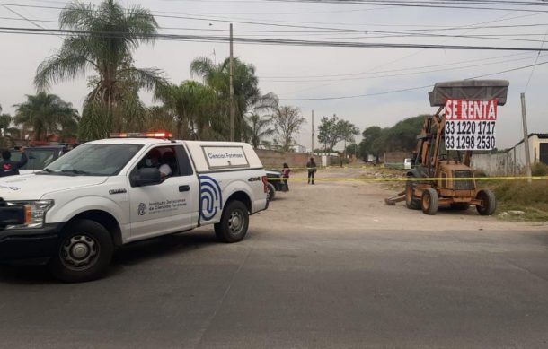 Abandonan cuerpo en colonia Juan de la Barrera de Tlaquepaque