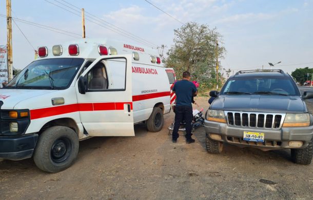 Aterriza la cigüeña de emergencia en Teuchitlán