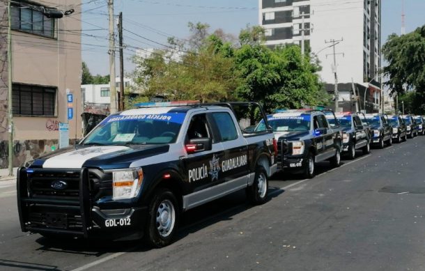 Llegan más patrullas para la policía de Guadalajara