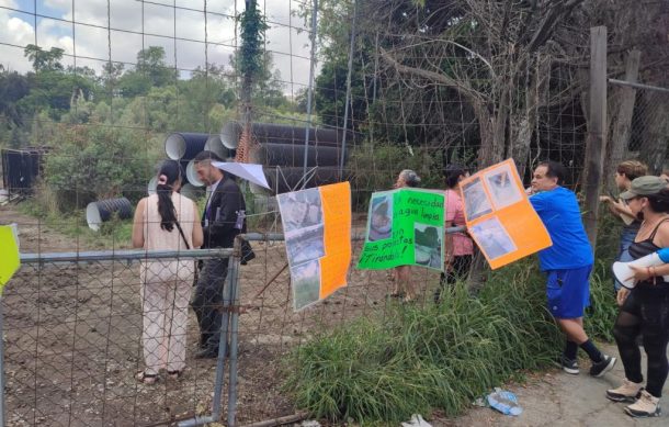 Escala conflicto social por construcción de colector en Parque San Rafael