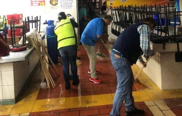 Alistan el Mercado San Juan de Dios para evitar otra inundación