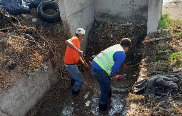 Avanzan trabajos de desazolve en ZMG previo al temporal