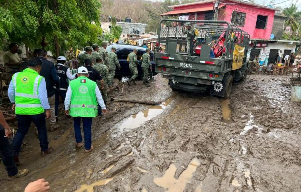 Suman nueve muertos y seis desaparecidos tras paso de Agatha en Oaxaca