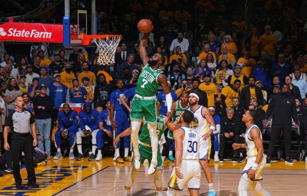 Celtics gana el primer encuentro con Warriors en la final de la NBA