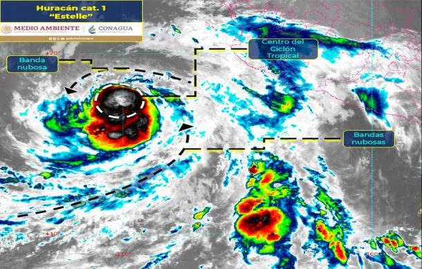 “Estelle” deja lluvias intensas en Jalisco y Nayarit