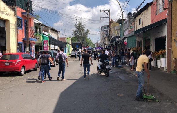 Inician operativos para poner orden en Mercado de las Flores