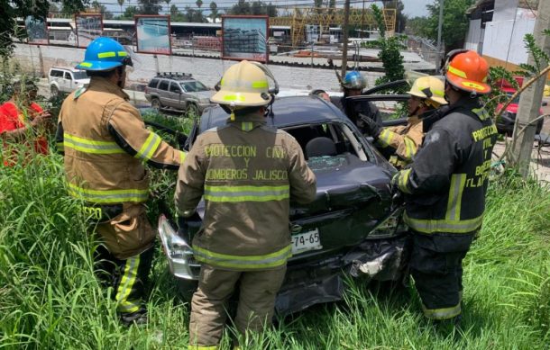 Suman siete heridos por accidente en carretera a Chapala