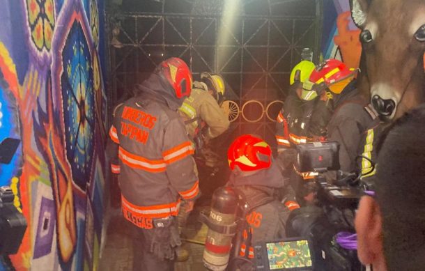 Se registra conato de incendio en restaurante de Av. México