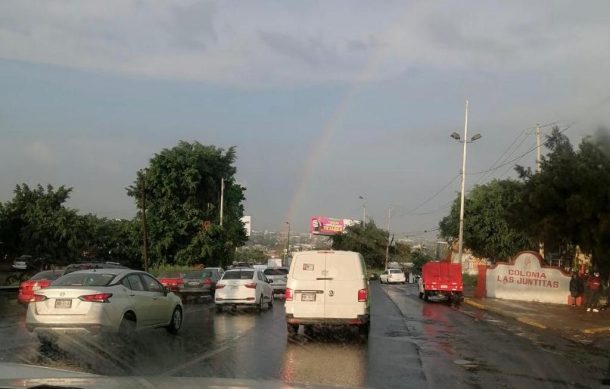 Lluvia matutina sorprende a Zapopan