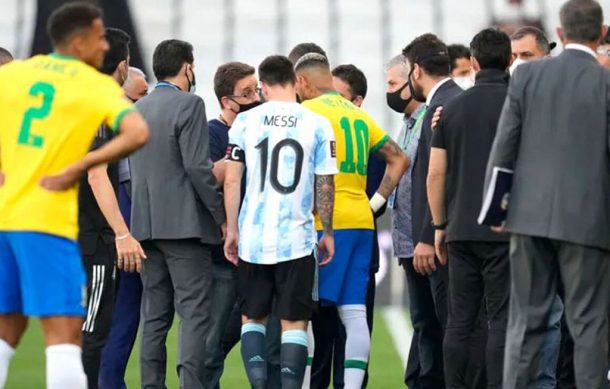 Juego suspendido Brasil-Argentina no se jugará