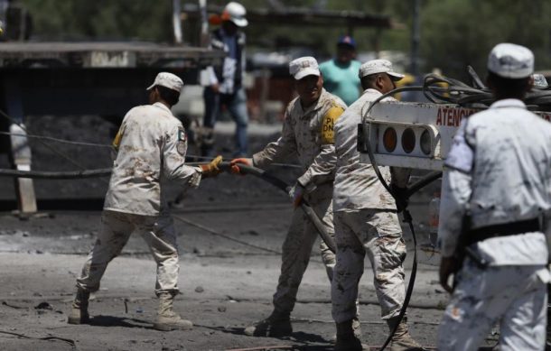 Avanzan trabajos de rescate de mineros atrapados en Coahuila