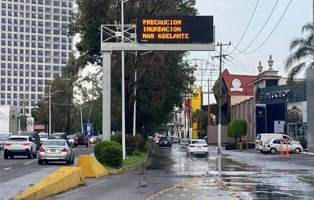 Aparece en pantallas advertencia de inundación