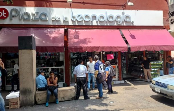 Realizan cateo en Plaza de la Tecnología